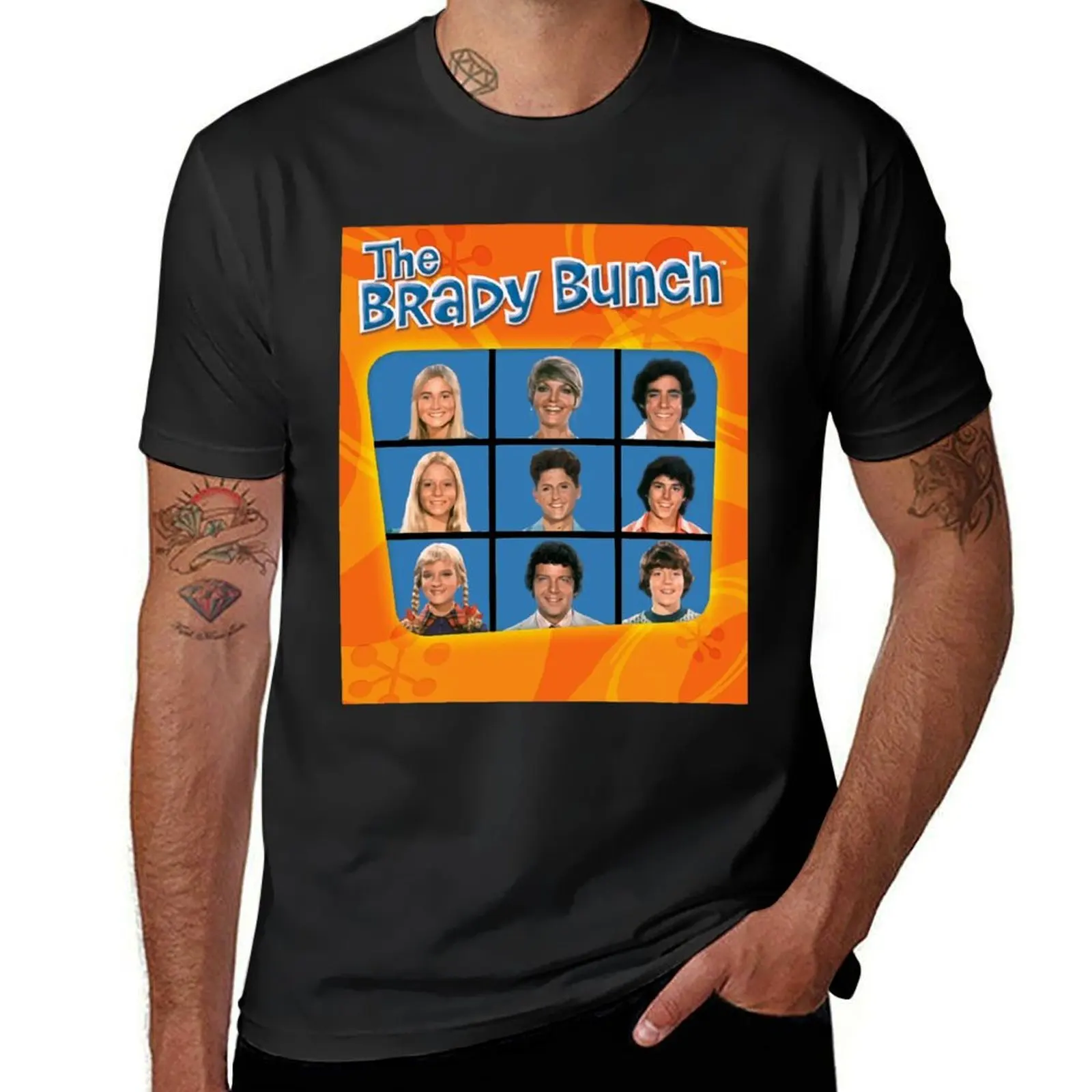 The Brady Bunch T-Shirt customs design your own vintage summer top mens t shirt graphic