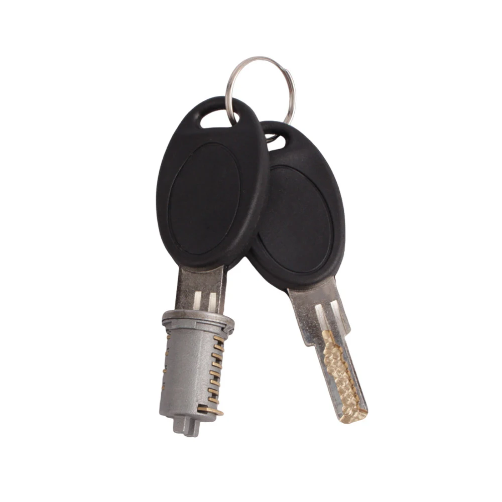 RV Roof Lock Kit with 2 Keys & 2 Cylinders-Aluminum Alloy No-Damage Installation Easy Disassembly Camper RV Accessories