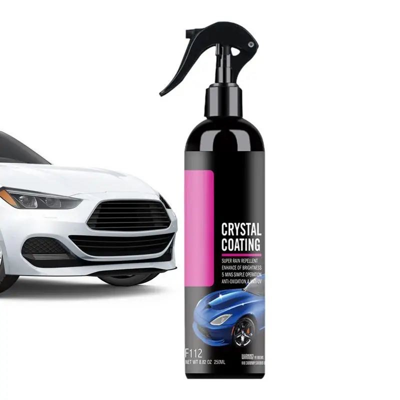 

Ceramic Coating For Cars Ceramic Coating For Auto Paint 250ml Spray Paint Care Wax Hydrophobic Scratch Remover Fast-Acting