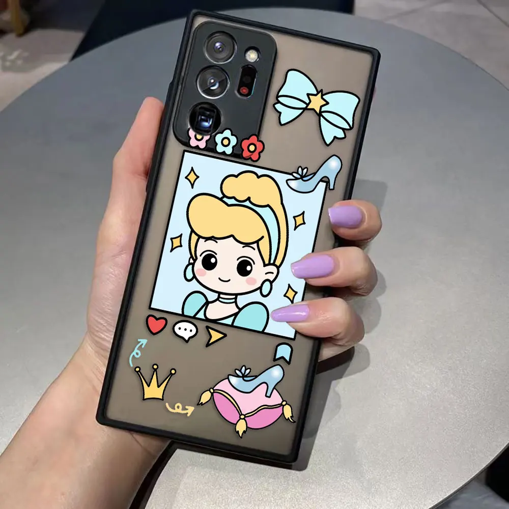 thumbnail image 1 of Funda mate para Samsung Galaxy NOTA 20 10 9 8 A13 A12 A10 A11 7 A04E A04 A03S A02 A03 5G ULTRA Plus funda de dibujos animados Anime Blancanieves, 1 of 5