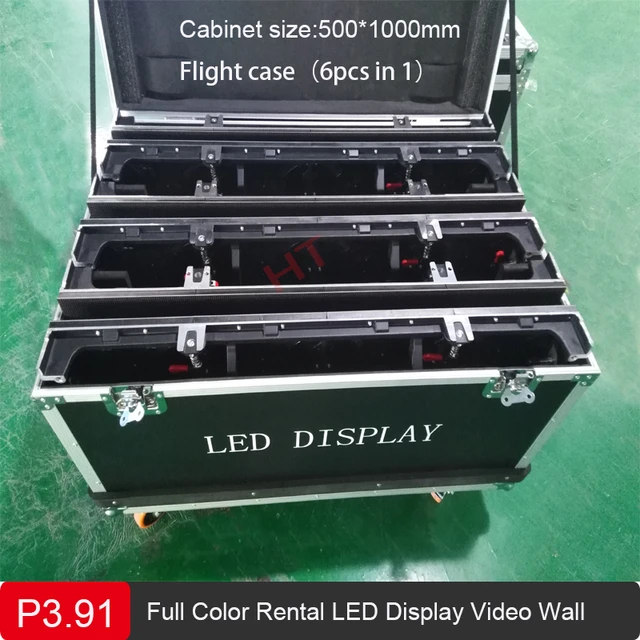 LED Display Packaging 6in1 LED DIsplay Aluminum Flight Case – LED  Controller Store