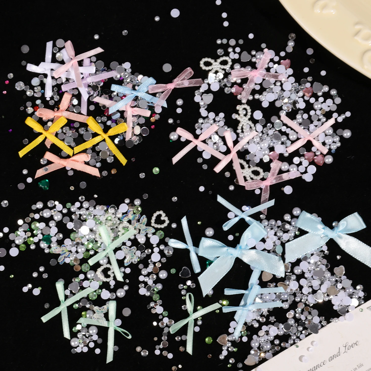 Temporary Crystal Butterfly Face Tattoos with Rhinestone Glitter