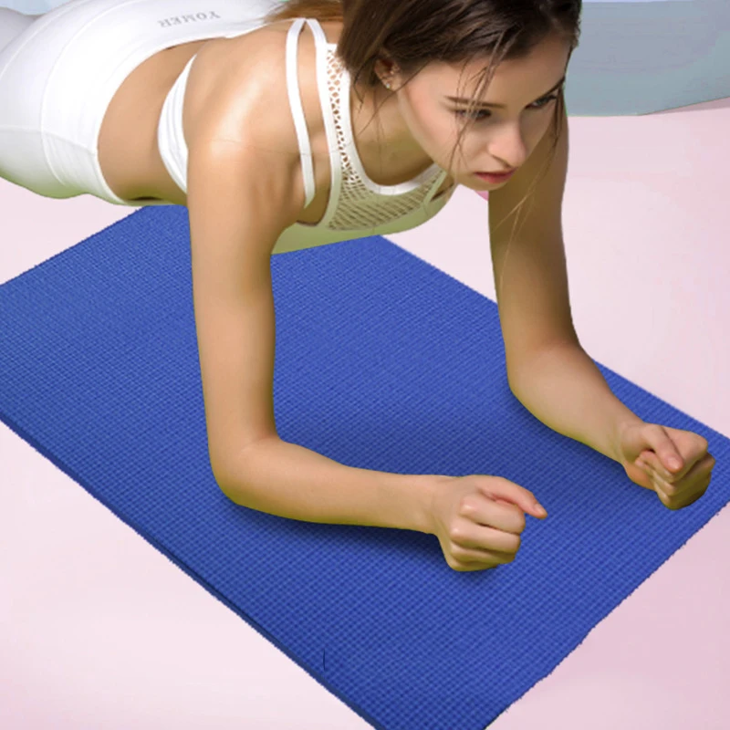 Portable Yoga Mat Flat Support Exercise Abdomen Small Inversion Mat PVC Shock Absorption Balance Fitness Supplies