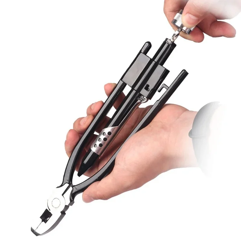 Pinza Aeronautica 6 E 9 Pollici Pinza Twister Per Filo Di Sicurezza Aeronautico 6 E 9 Pollici Con Bobina Filo Inclusa - Cal Hawk Pinza Piombatura - Foto 5