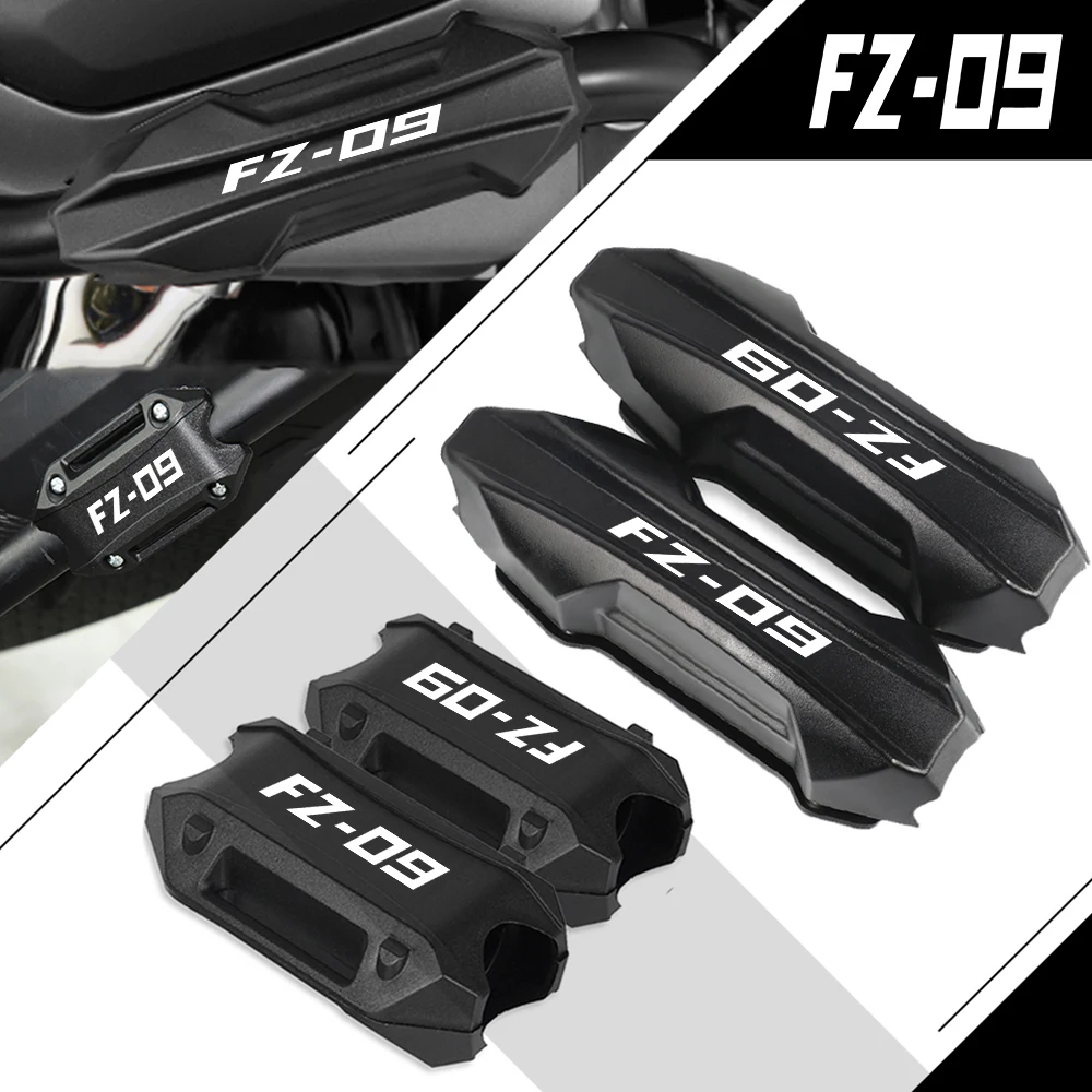 

For Yamaha FZ09 FZ-09 FZ 09 2013-2020 2021 2022 2023 Motorcycle 25mm Engine Crash Bar Protection Bumper Decorative Guard Block