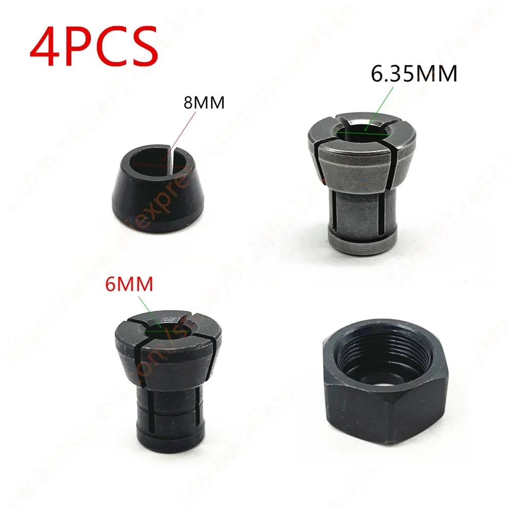 Pinza Conica 1/4 Per Router Makita - Ricambio Per RT0700, RP0900