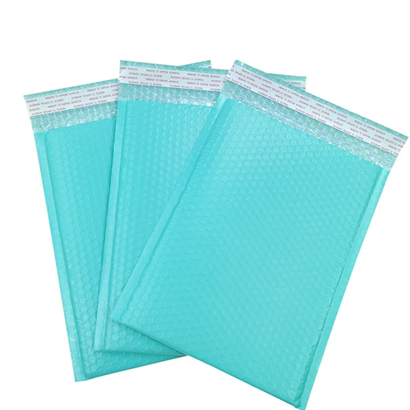 20/50Pcs Bubble Mailer Pink Poly Buste Di Spedizione Bubble Shipping Bags Mailer Mailing Bags Buste Imbottite Packaging Teal
