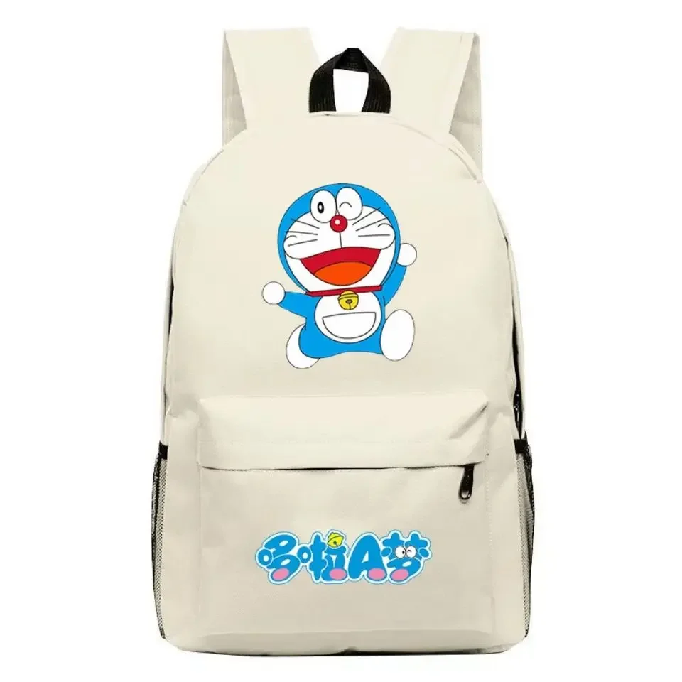 Doraemon Schoolbag Fashion Cartoon Backpack Blue Fatty Backpack Boy Girl Travel Storage Bag Student Computer Storage Bag handbag 3
