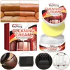 100g Leather Care Cream with Sponge Car Leather Restorer Cream Car Leather Refresher for Leather Pant Bag Shoes Furniture 1