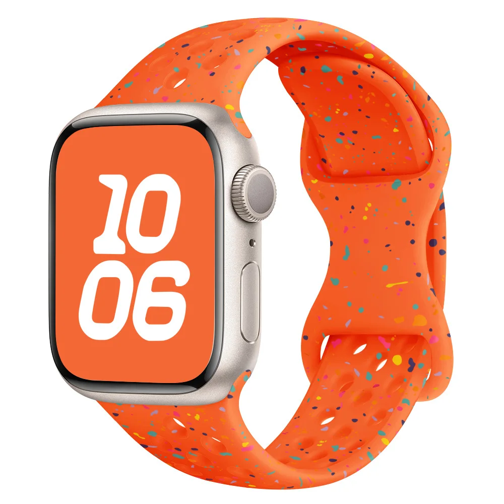 Sports Silicone Strap for Apple Watch Band Ultra 3 2 thumbnail 3