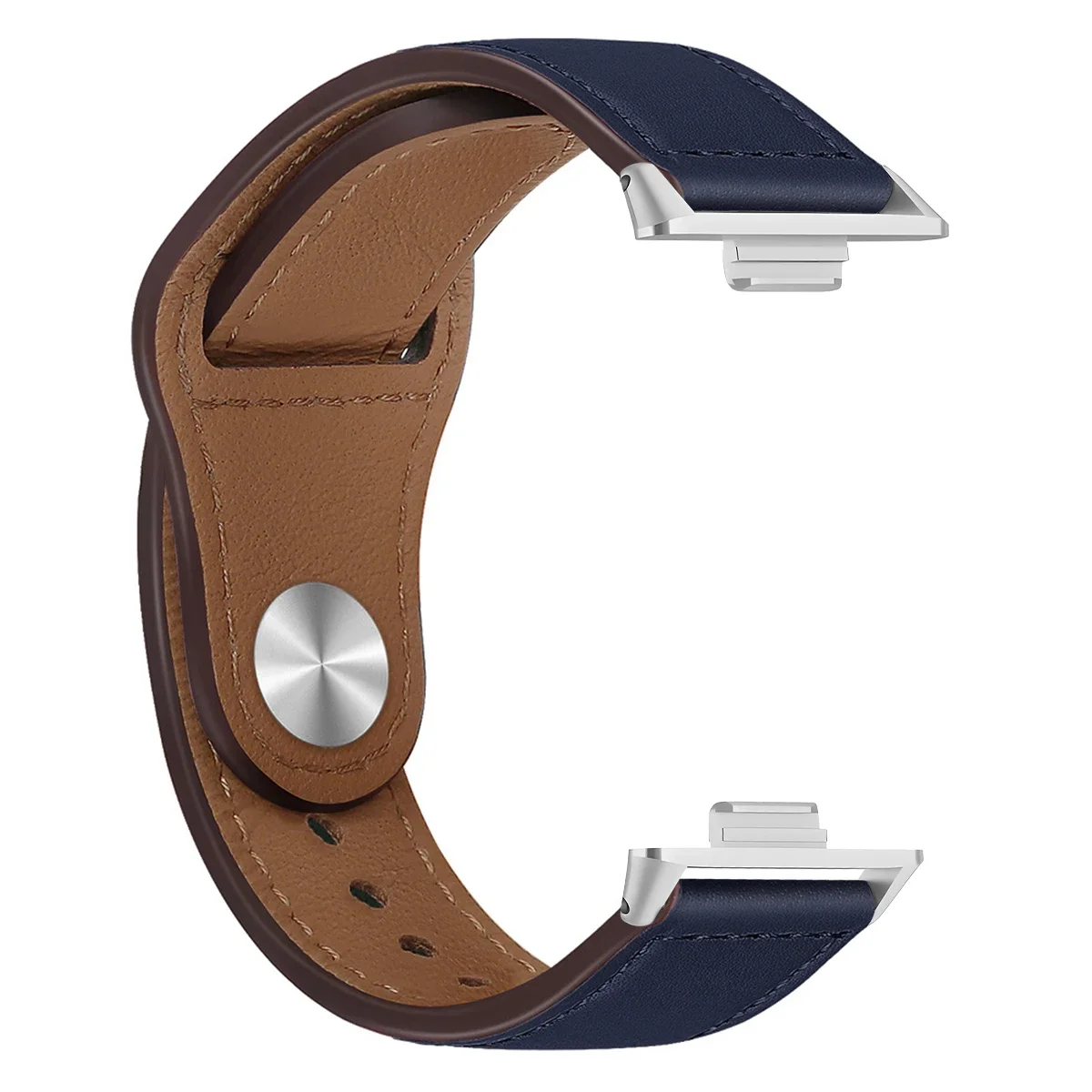 Premium Leather Band Wrist Strap for Smart Watches - Stylish Accessory Compatible with Multiple Models
