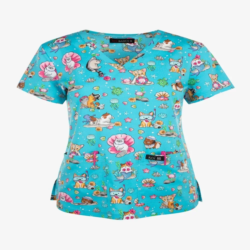 

New Summer V-neck Women's T-shirts Big Pocket Design Female T-shirts Free Shipping Short Sleeves Clothes for Women Casual Tops