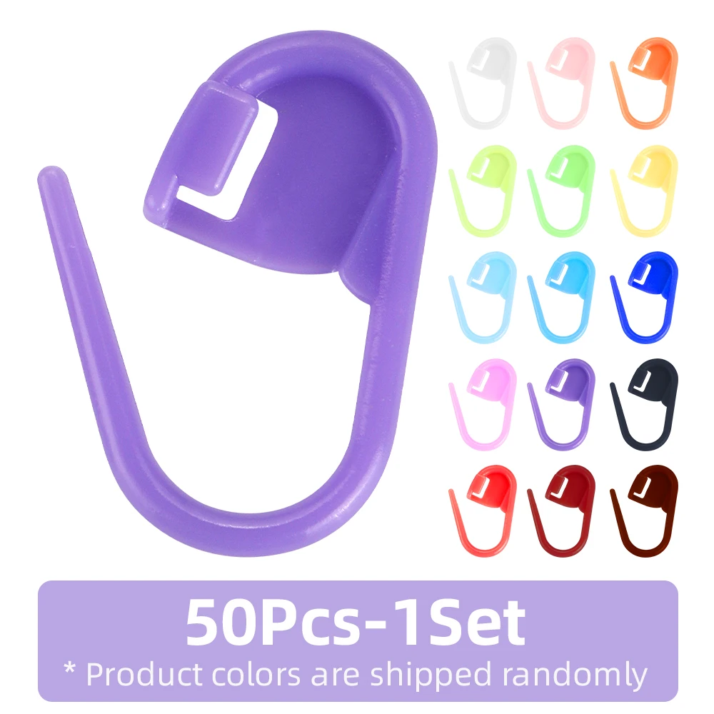 QJH 50/200/500 Stuks Mix Kleur Breien Stitch Counter Gehaakte Vergrendeling Stitch Markers Stitch Naald Clip Breien gehaakte Markers