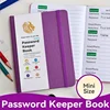Password Book With Alphabetical Tabs - Internet Address & Password Keeper Logbook For Password Organization Notebook Diary Pads 3