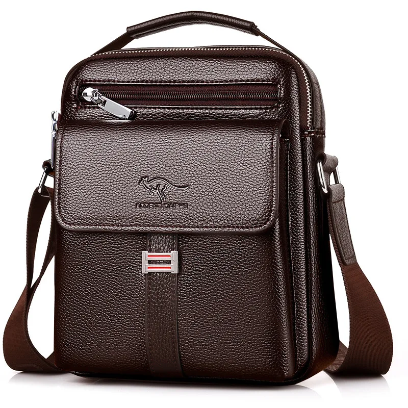 New Style Men's Single Shoulder Bag Male Crossbody Casual Small Backpack Business Handbag Trendy Pouch