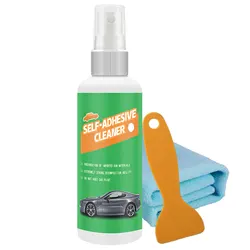 Stickers And Labels Remover Auto Adhesive Sticker Remover Sticky Stains Remover With Scraper All Purpose Cleaner For Car Home