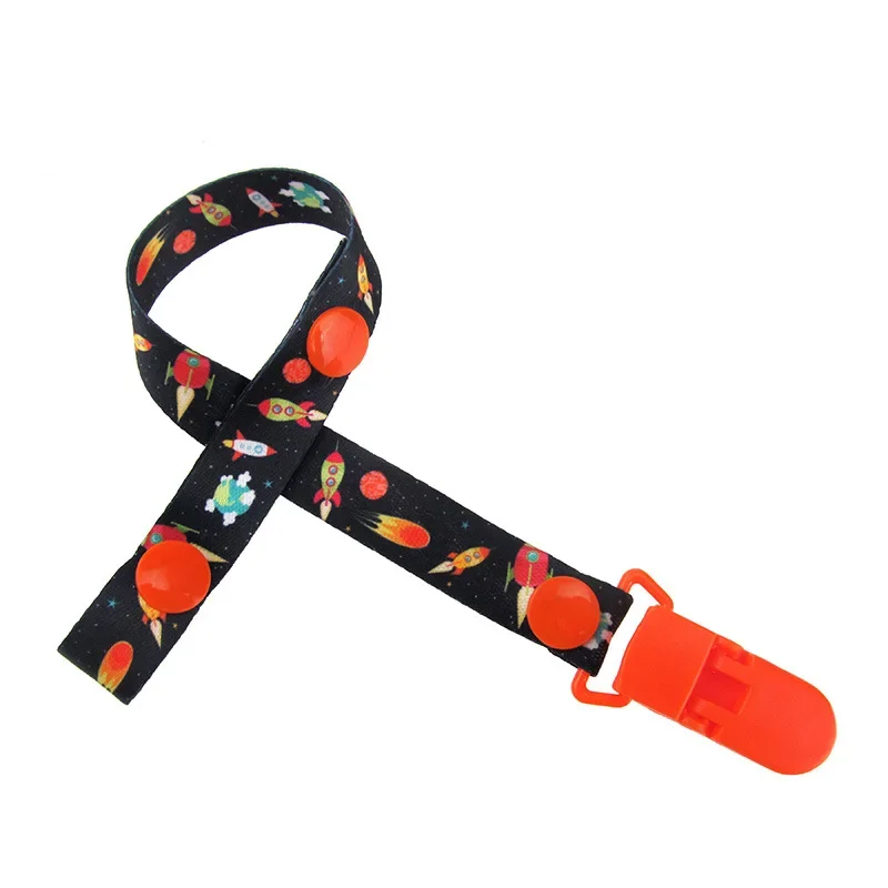 Baby Pacifier Clip Chain for Soothers Ribbon Soother Dummy Holder Leash Strap Nipple Holder Infant Feeding Newborn Accessories