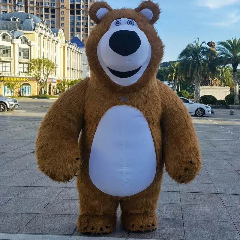 Mascotte Costume Orso Fai Da Te Mascotte Travestimento Da Orso