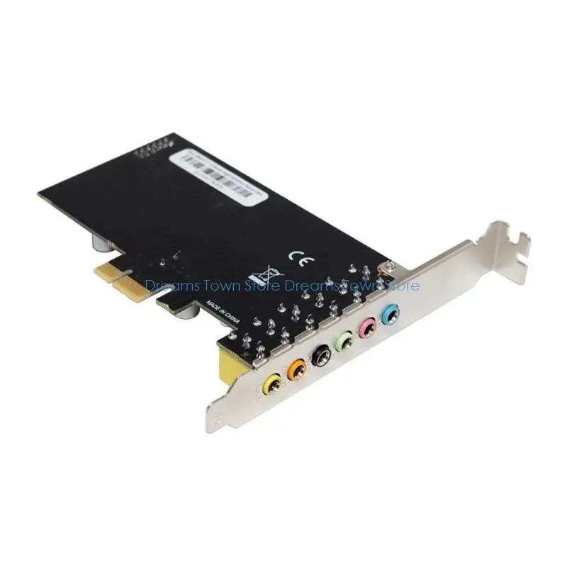 가상 서라운드 사운드를 위한 HX6A 전문가 ST117 PCIe 청각 카드 CM6212 7.1CH