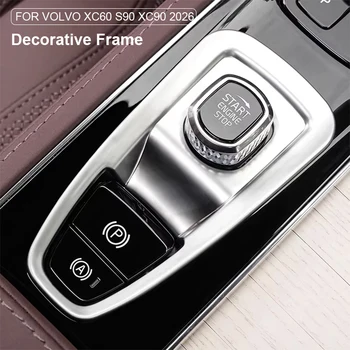 Cornice Decorativa per Freno a Mano Elettronico Auto, Rivestimento Interno per Volvo XC60 S90 XC90 2026 Accessori