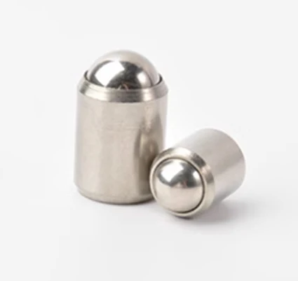 스테인리스 스틸 프레스 인 타입 PFSSN 정밀 터치 비드 탑, 와이어 웨이브 비드 포지셔닝, 고정 용수철 볼 헤드 뚜러뻥, D2  D16