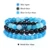 3pcs/set 8mm Natural Stone Beads Bracelet Set Pink Zebra Rhodonite ...