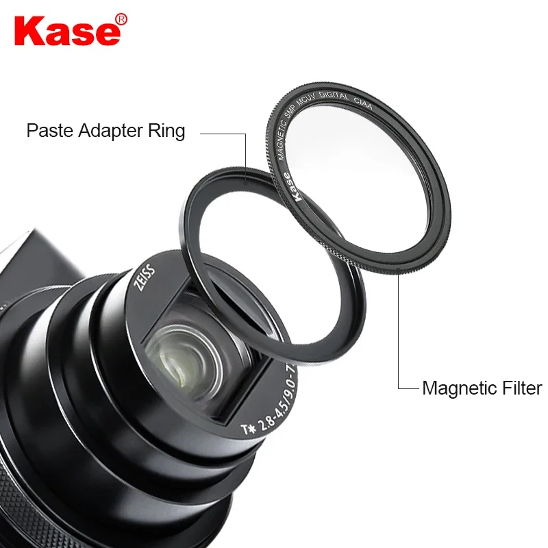 Kase Magnetic Filter MCUV CPL ND 1/4 Black Mist with Adapter