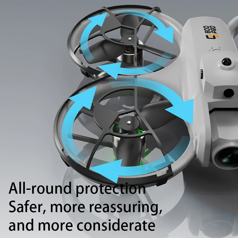 Drone Jouet Enfant avec Caméra Éviter Obstacles 3 Batteries