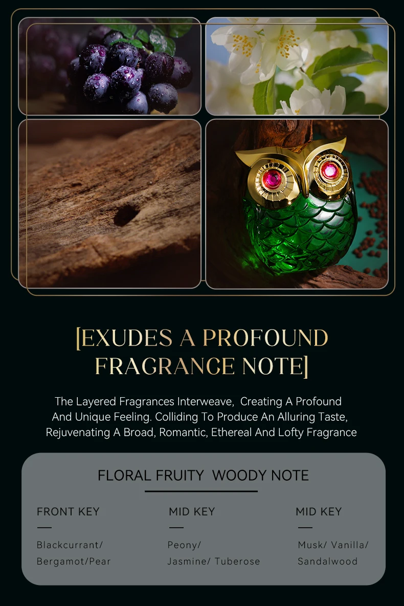 Queen Of The Night Eau De Parfum Eulen Parfüm Im Geschenkkarton_voghion.com