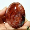 high quality Natural Stone Red Hematoid quartz Crystal palm Home Decoration Meditate And Chakra Healing Feng Shui Crystal 5