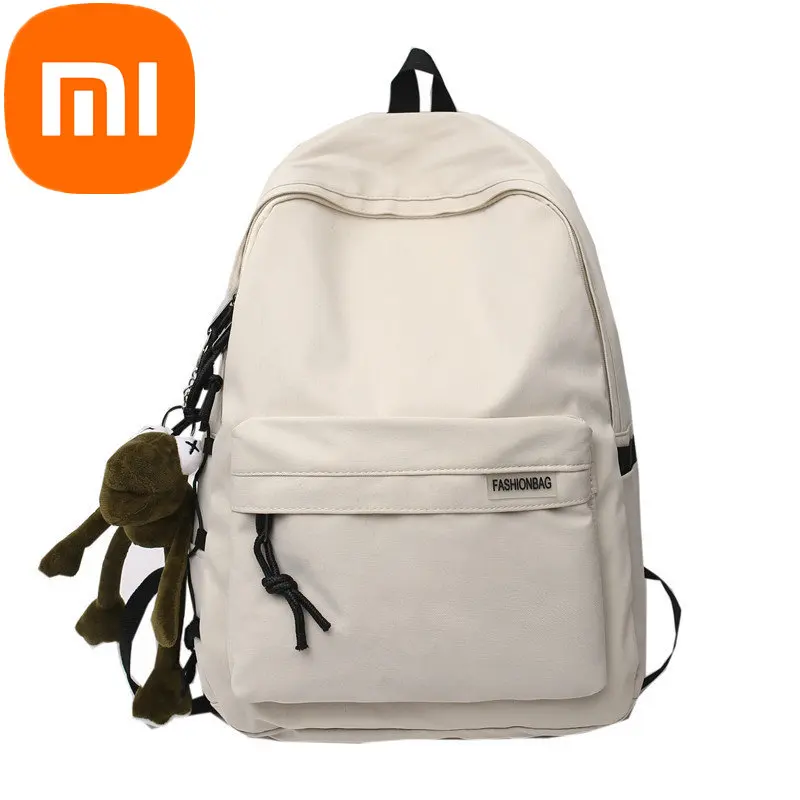 

Школьный ранец Xiaomi для мужчин и женщин, простой рюкзак для учеников колледжа для средней школы и компьютера
