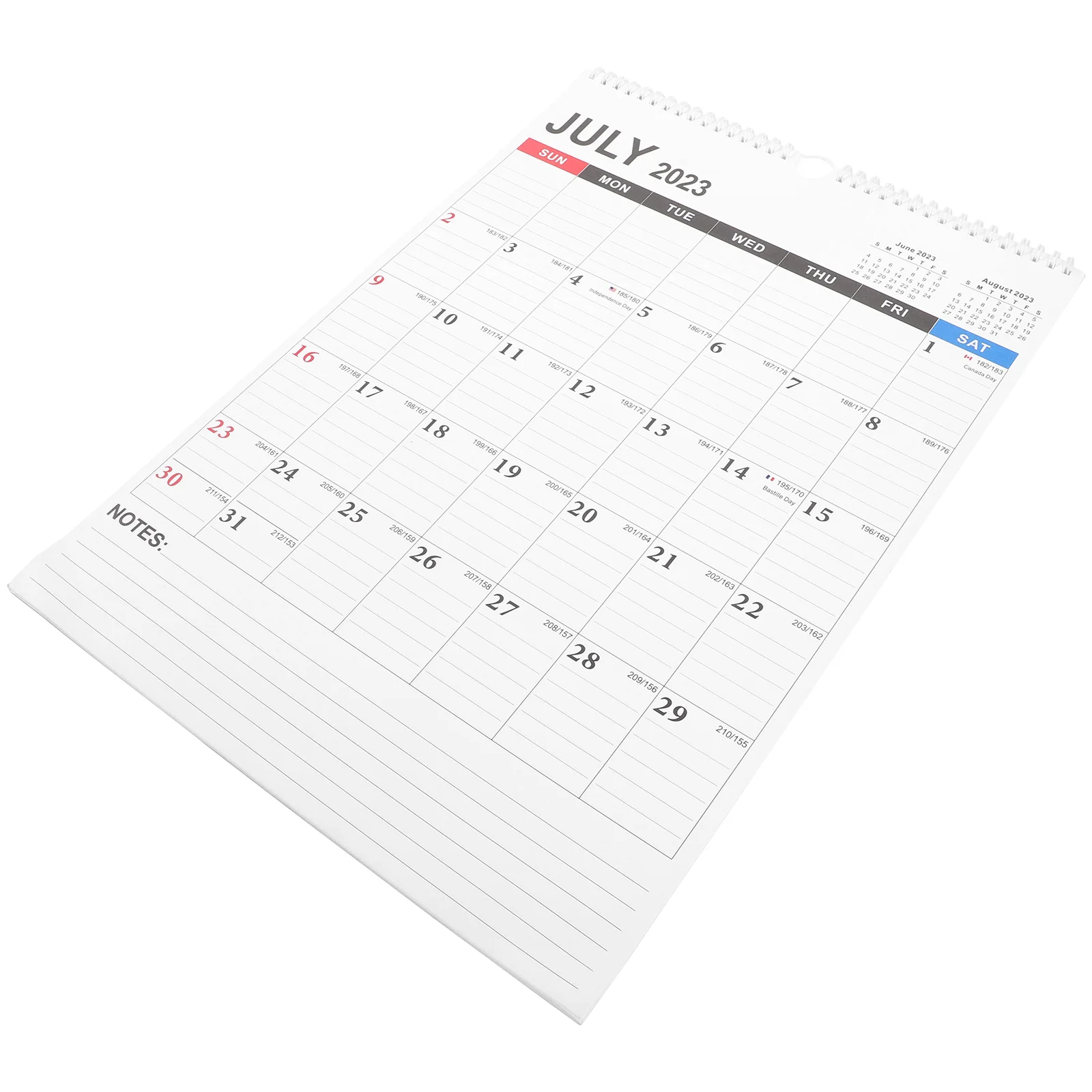 

Dates Home Desk Calendar Wall Calendar Large English Calendar 2023-2024 for Home School Office Student for Appointment