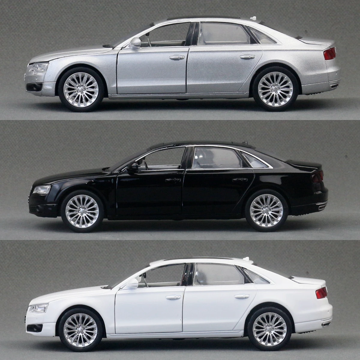 1/32 Audi A8 Sedan Miniature Diecast Alloy Toy Car Vehicle Model