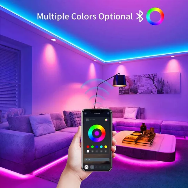 Tira LED RGB 5050 Kit Completo 5 Mts – Tu Tienda De Iluminación