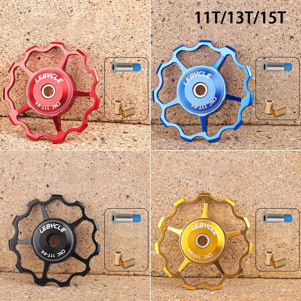 ZTTO Durable 11T 13T dérailleur arrière de vélo roue Jockey roulement en acier poulie rouleau de guidage roulement scellé pièces de cyclisme en plein air  18