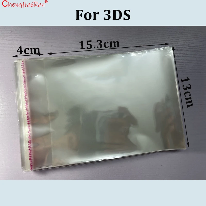 100PCS Self-Adhesive Protective Game Box Dust and Moisture-Proof Bags