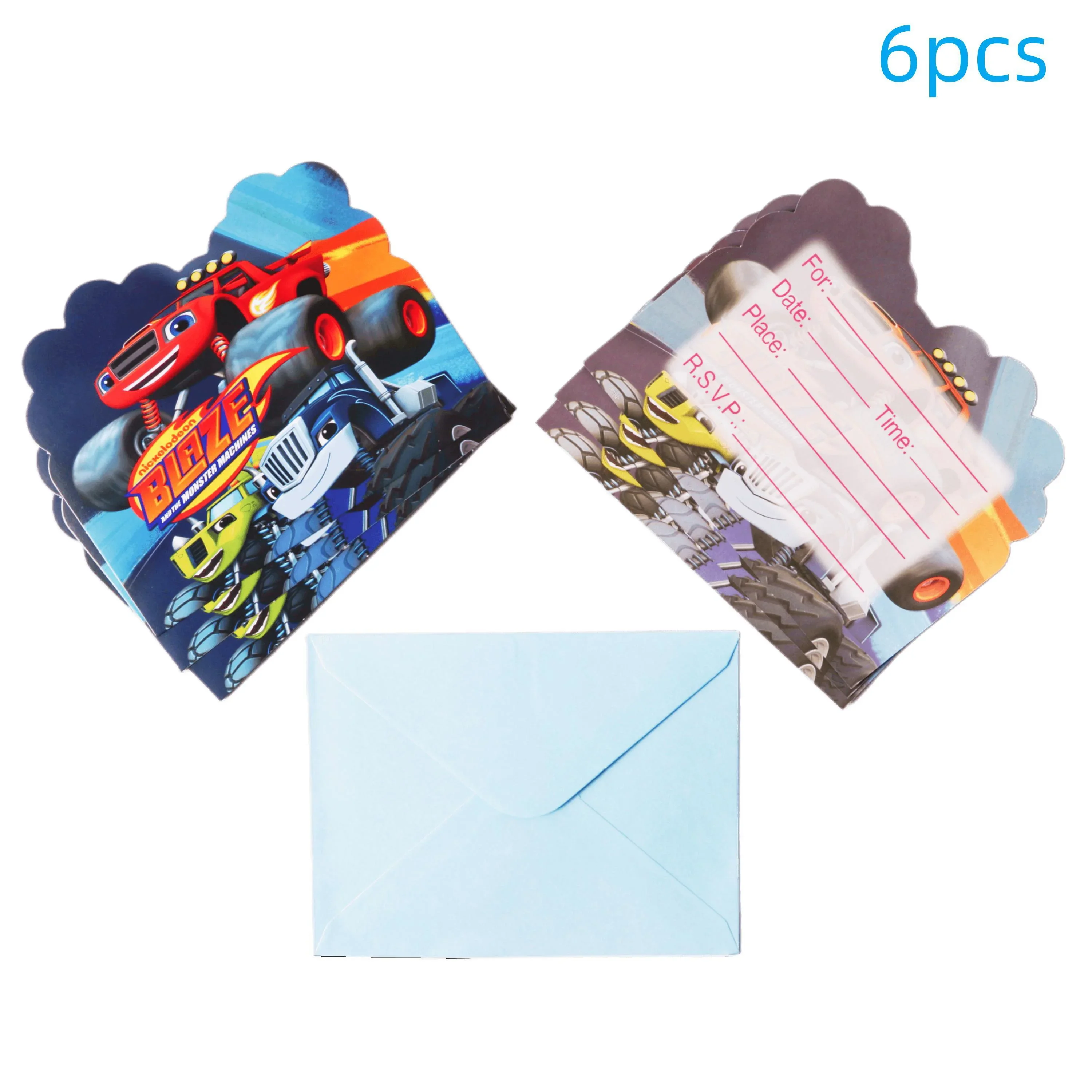 Invitation card-6pcs