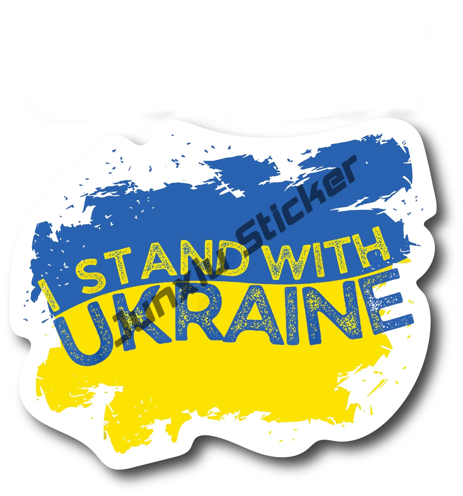 funny truck stickers Creative Stickers Ukraine Flag Decal  Sticker for car Ukrainian Flag UR Removable Decal Ukraine Flag Trident Map Car Assessoires custom car stickers