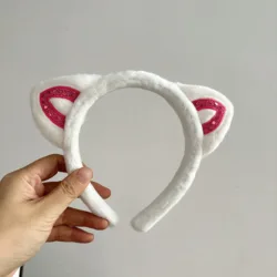 Girls' Cartoon Ear Headband for Birthday Parties and Halloween Cosplay (SKY BLUE)