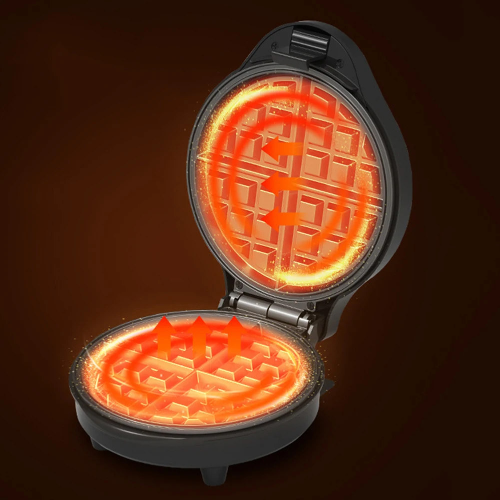 3 In1 Mini Waffles Maker Machine with 6 Removable Plates Sandwich Waffle  Eggette Maker Non-Stick Portable Breakfast Cooking Tool - AliExpress