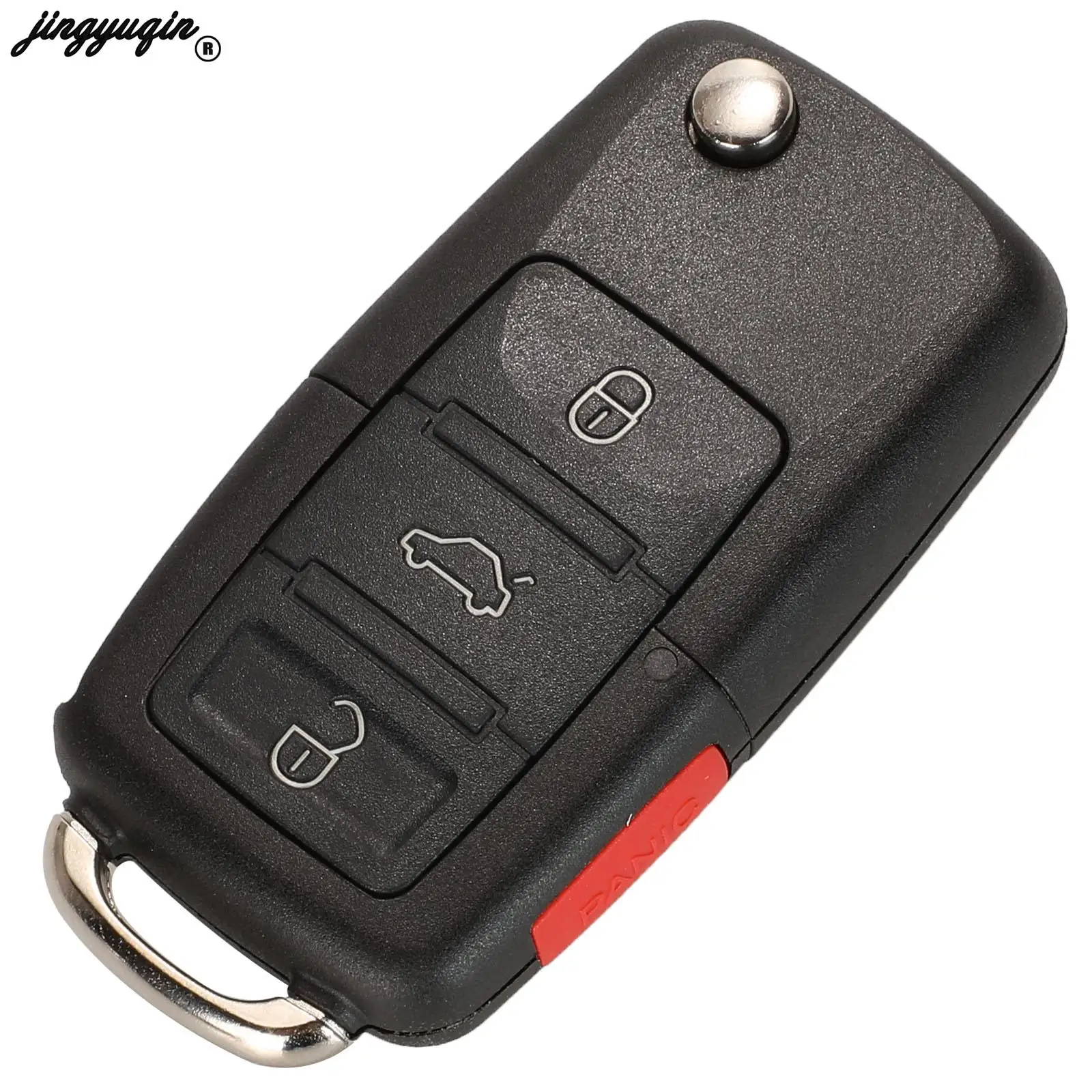 2/3/4 Buttons 315/434MHz Folding Car Remote Key id48 for VW for SEAT Altea Ibiza Leon Toledo T5 1J0959753AG 1K0959753G Key Case,Car Key Shell,Car Remote Key,Key Shell