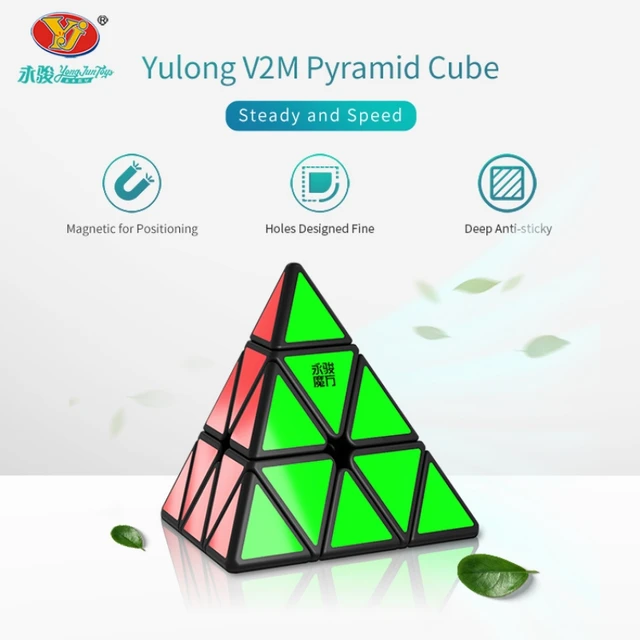 Yongjun High Quality 2x2 3x3 4x4 5x5 6x6 7x7 Magnetic Magic Cube Pyramid Megaminx 5