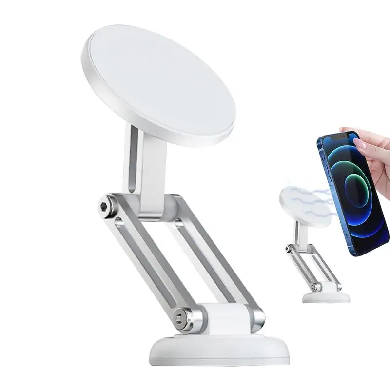 

Magnetic Car Phone Holder Car Mount Bracket For Vehicles Auto Smart Phone Stand Rotation Phone Mount For Desktop Home Office