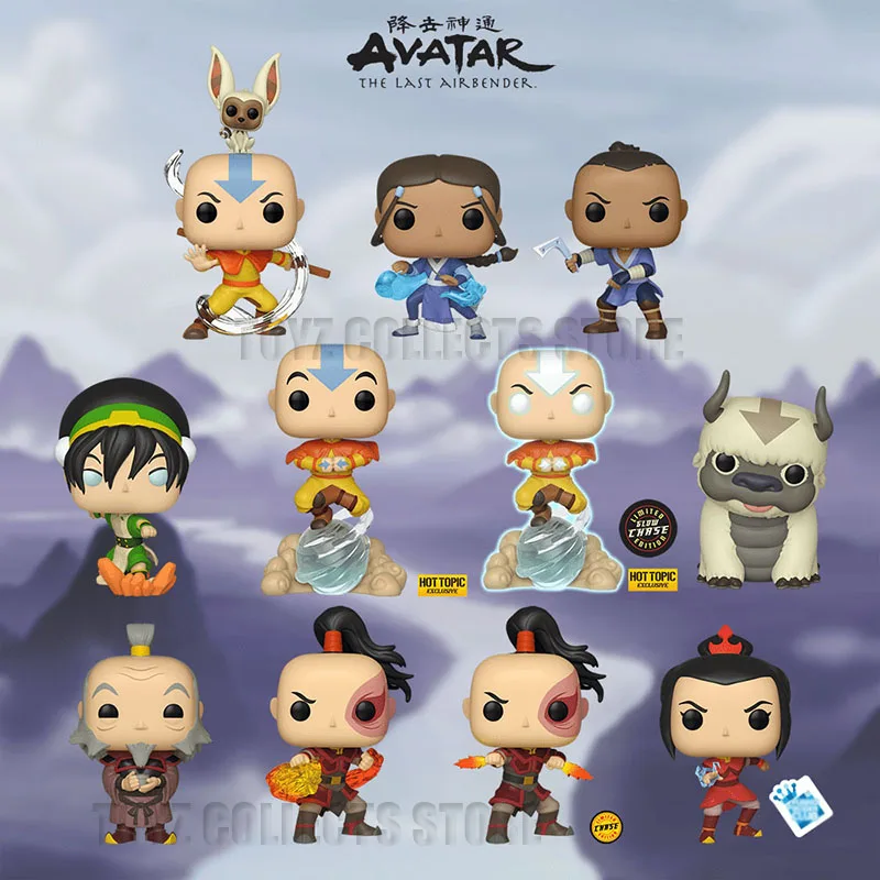 katalog ondsindet Compose New Avatar Last Airbender Funko Pop | Funko Pop Aang Avatar State - Funko  Pop 538 838 - Aliexpress