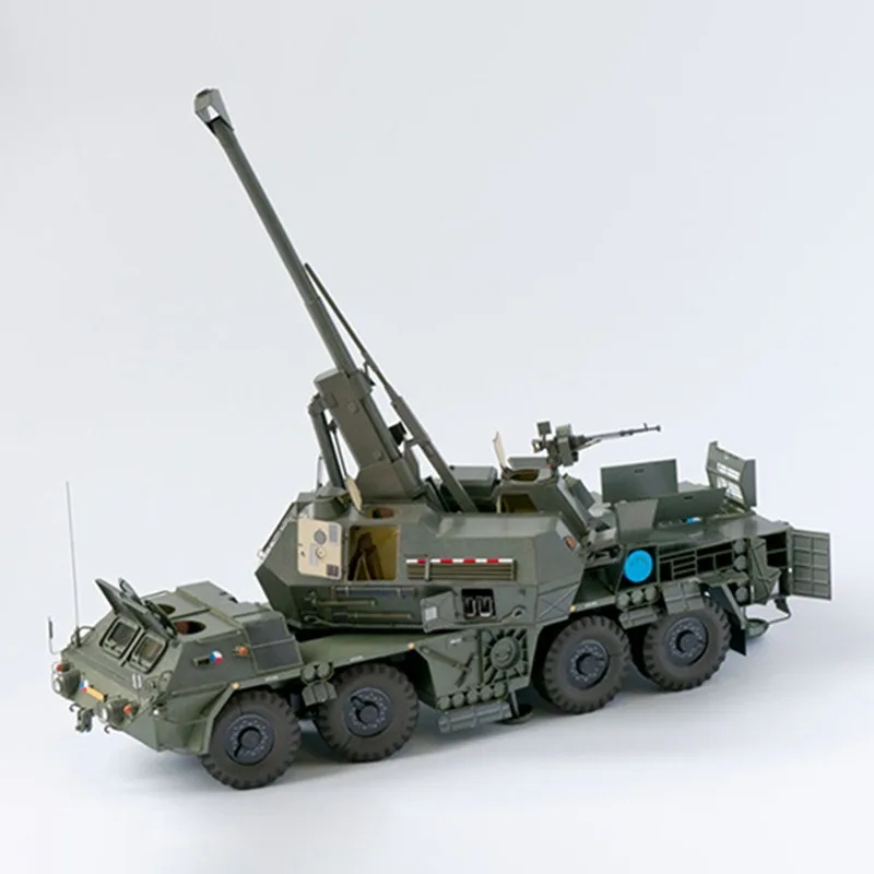 Paper model 1:35 Czechoslovak SpGH self-propelled cannon self-propelled howitzer gun handmade children's gift