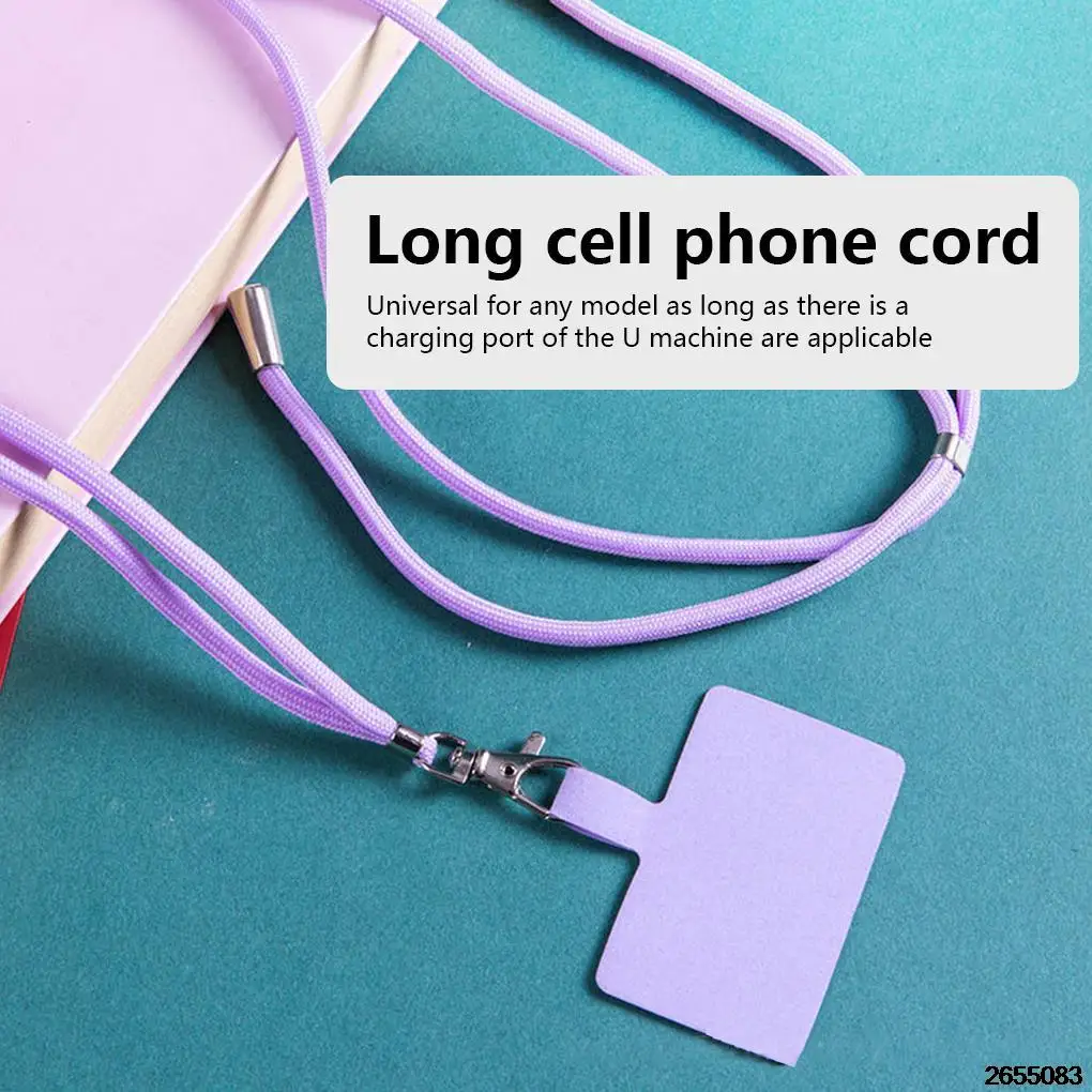 Phone Lanyard Adjustable Detachable Neck Cord Lanyard Strap carabiner Compatible pendant with card for mobile key fobs colors Phone Lanyard Adjustable Detachable Neck Cord Lanyard Strap carabiner Compatible pendant with card for mobile key fobs colors