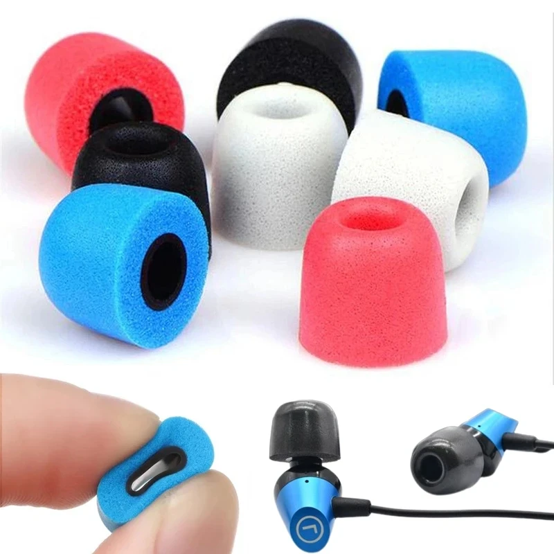 

Anti Slip Noise Reduce Replacement Earplug Ear Tips Soft Memory Foam Earbuds Earmuffs S/M/L 3 Sizes Earphone Accessories