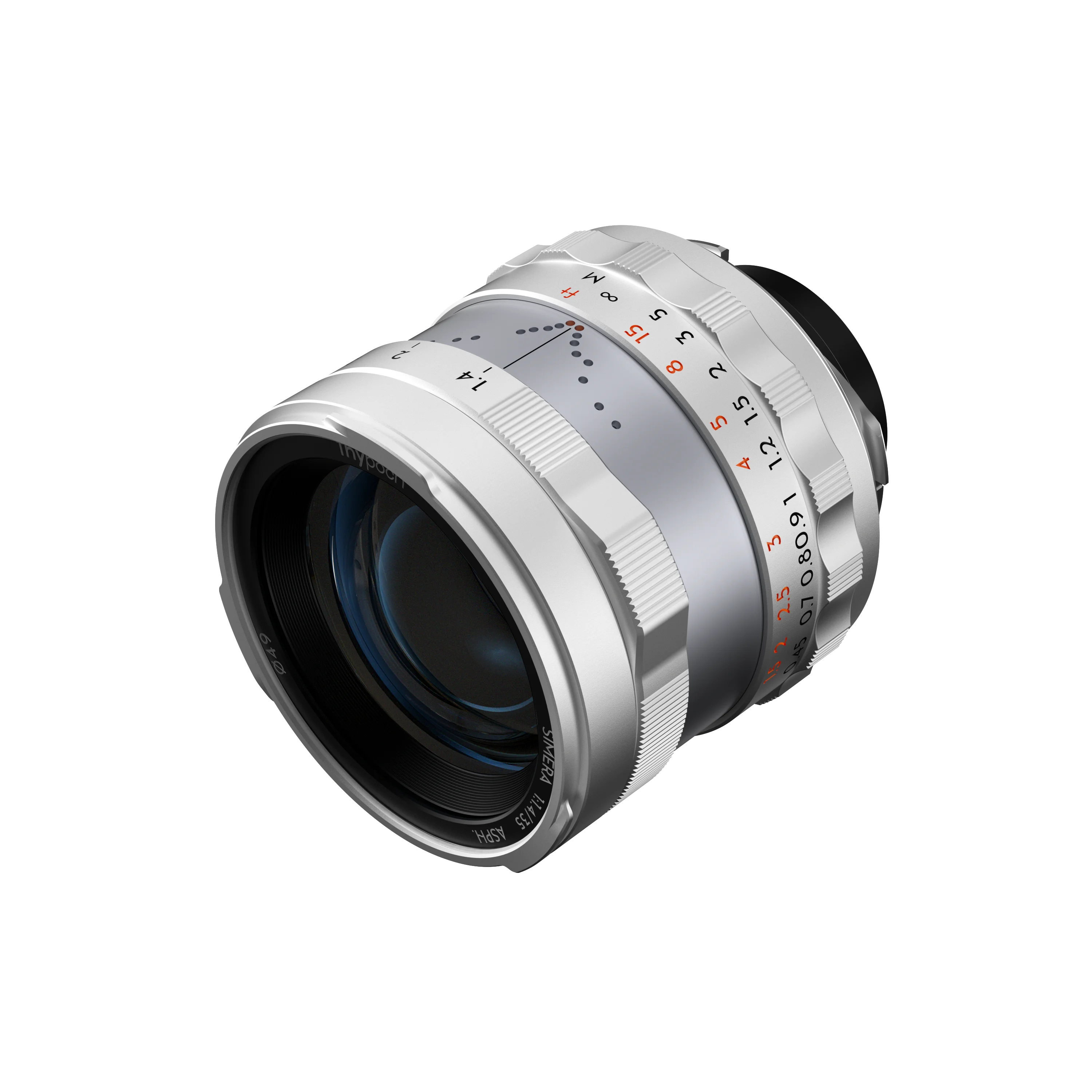Thypoch Simera 28mm F1.4 35mm F1.4 카메라 렌즈 라이카 M 마운트 카메라용 수동 초점【초승달 모양 탭】