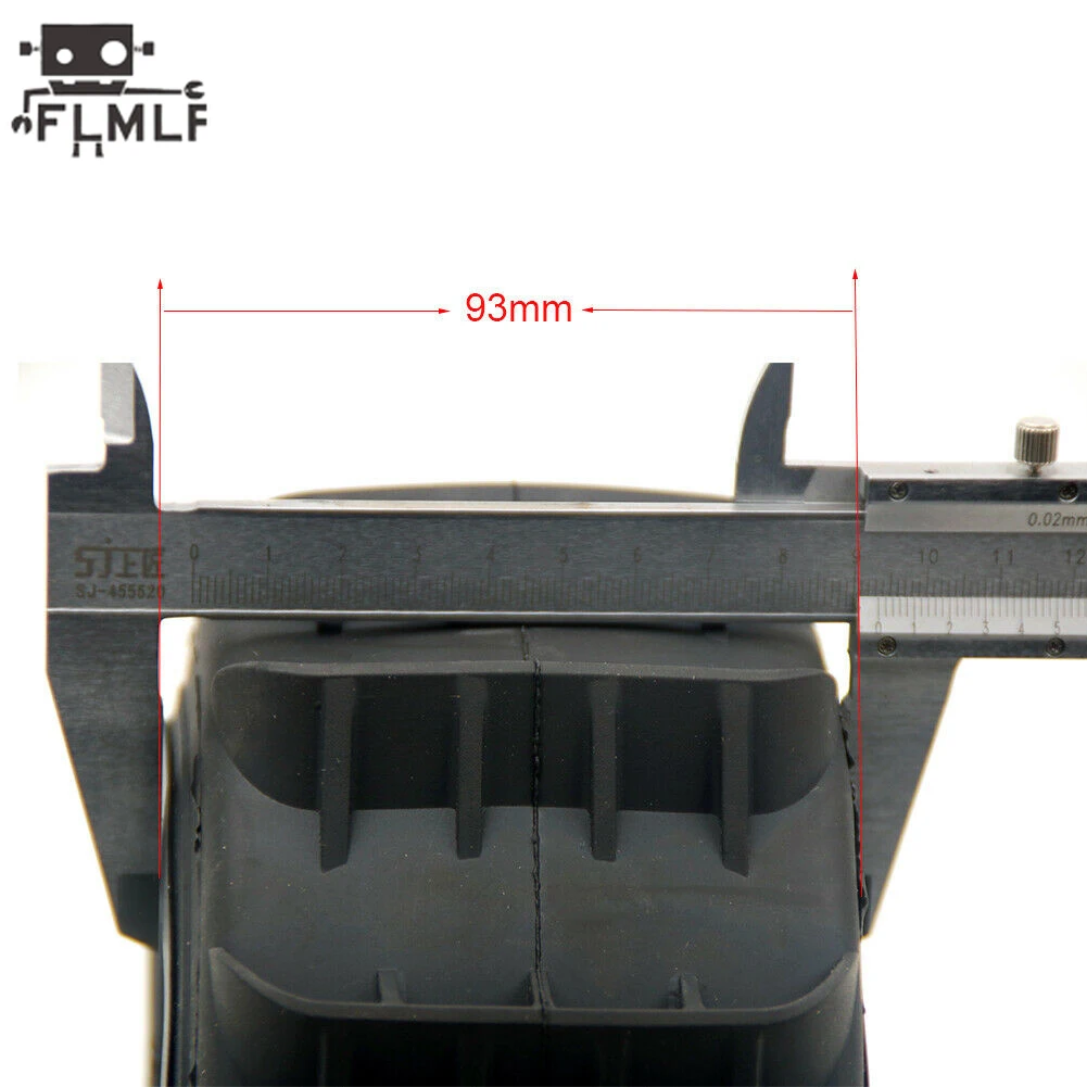 Jeu de 2 pneus desert pour voiture RC 1/5 HPI ROFUN ROVAN KM BAJA 5B 5T 5SC Kraton 8s Losi DBXL-E 2.0