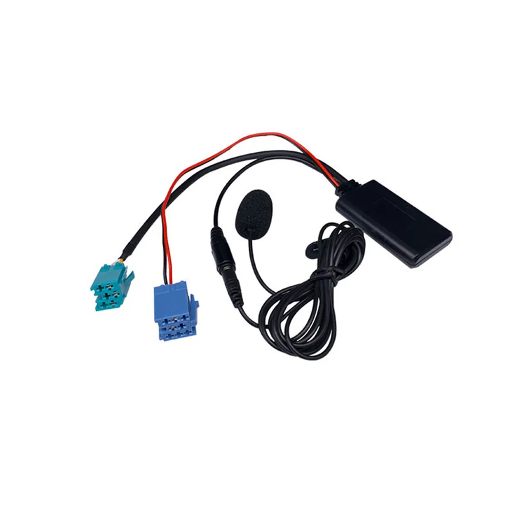 Car Bluetooth Module Adapter W/N Microphone for Renault CD Player Music Radio Aux Audio Cable Auto Modified Part